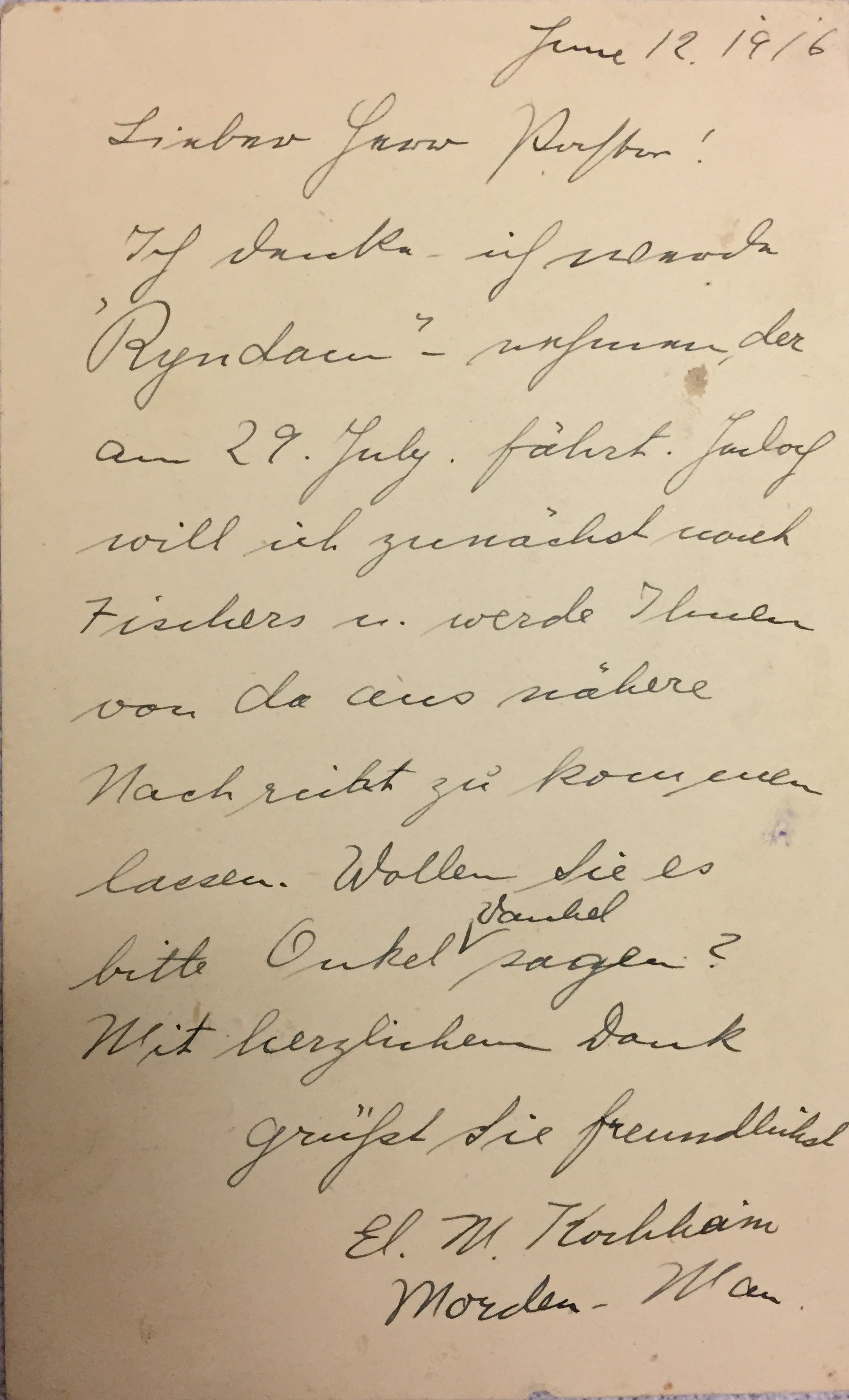 Letter-front
