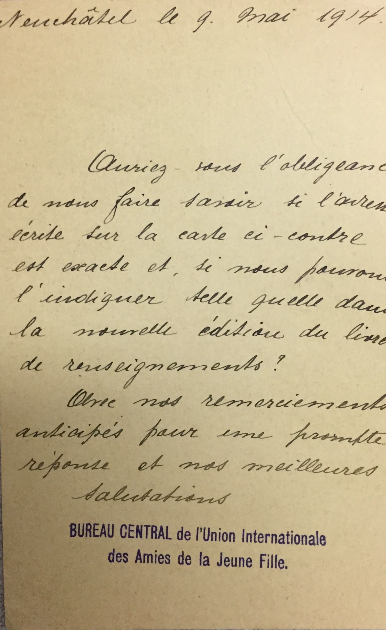 Letter-front