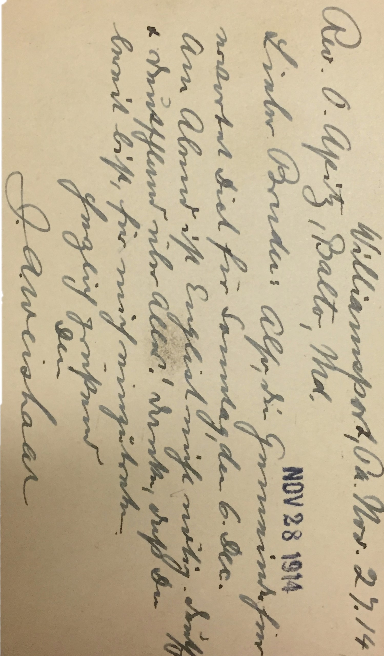 Letter-front